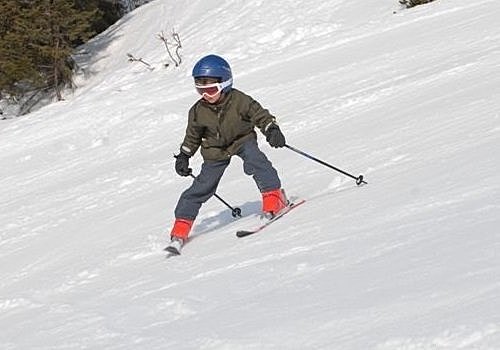 Vaig començar a esquiar a la Molina