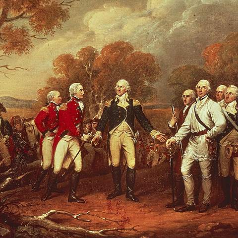 The battle of Saratoga