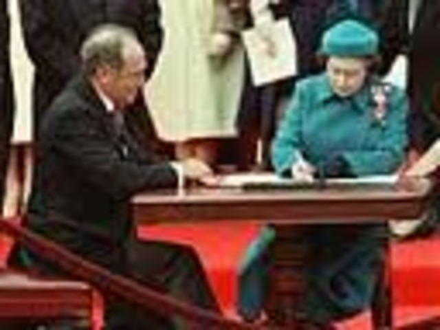 Canada Gains Official Independence