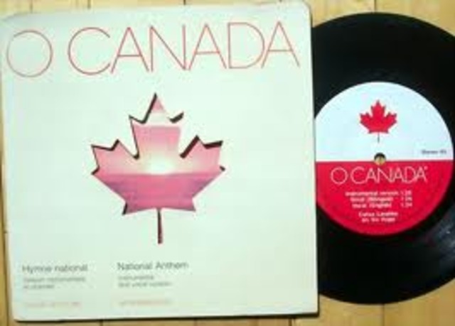 "O Canada" is Declared Canada's National Anthem