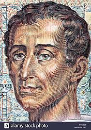 Montesquieu writes Spirit of the Laws