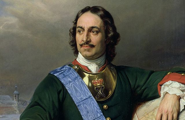 Peter the Great becomes Czar of Russia