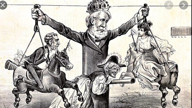 Parlamentarismo - IMAGEM: AGOSTINI Angelo. Carrossel partidário