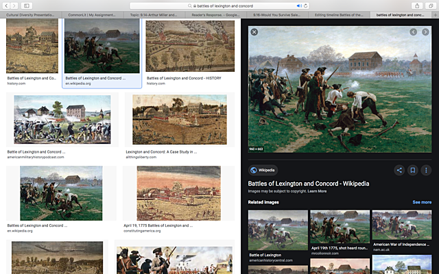 Battles of Concord & Lexington (MA)