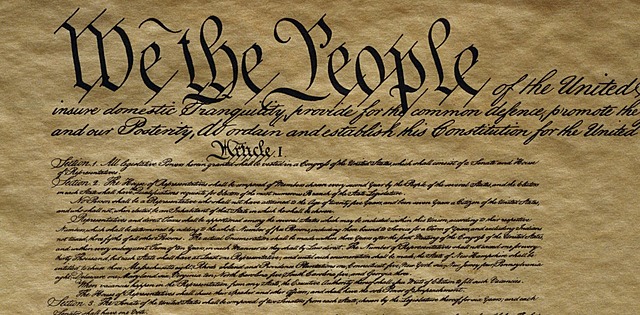 US Constitution Signed