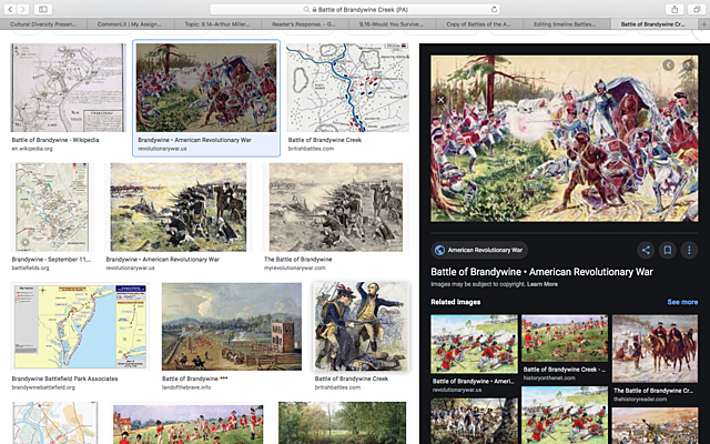 Battle of Brandywine Creek (PA)