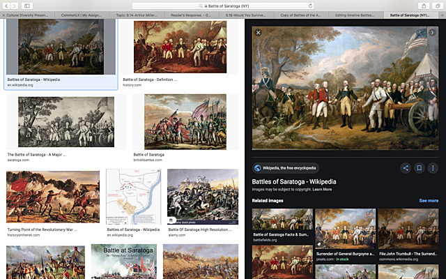 Battle of Saratoga (NY)