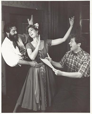 First paid theater job!