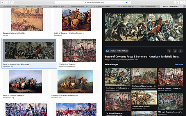 Battle of Cowpens (SC)