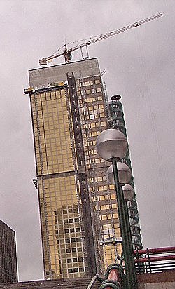 Incendi de la Torre Windsor a Madrid.