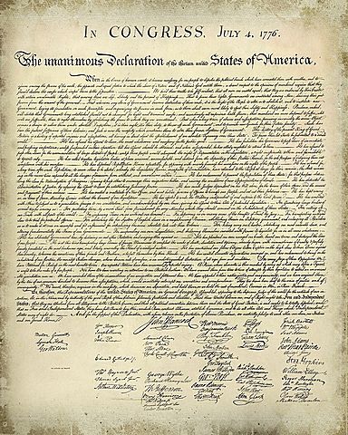 Declaration of Independance