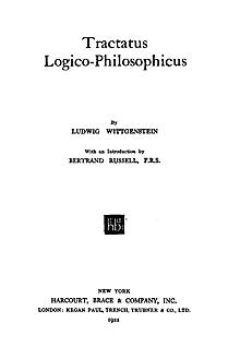 Tractatus Logico Philosophicus