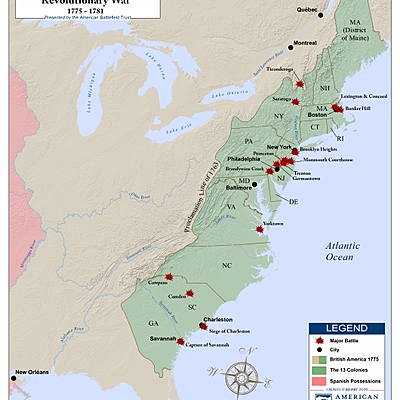 Timeline: Battles of the American Revolution