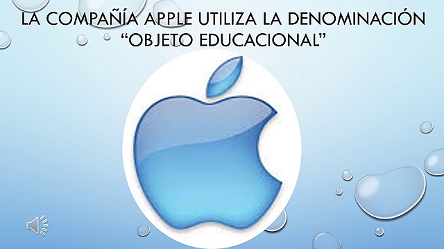 OBJETO EDUCACIONAL (APPLE, 1997)