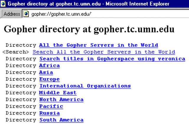 GOPHER