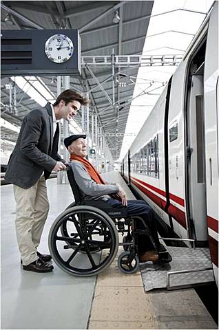 Transporte ferroviario accesible 20%