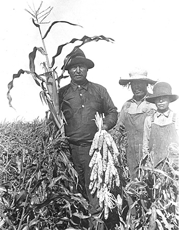 English Colonists Learn of Popcorn