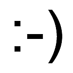 El primer emoticon
