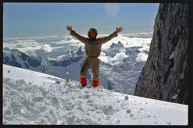 The top of Devils Thumb