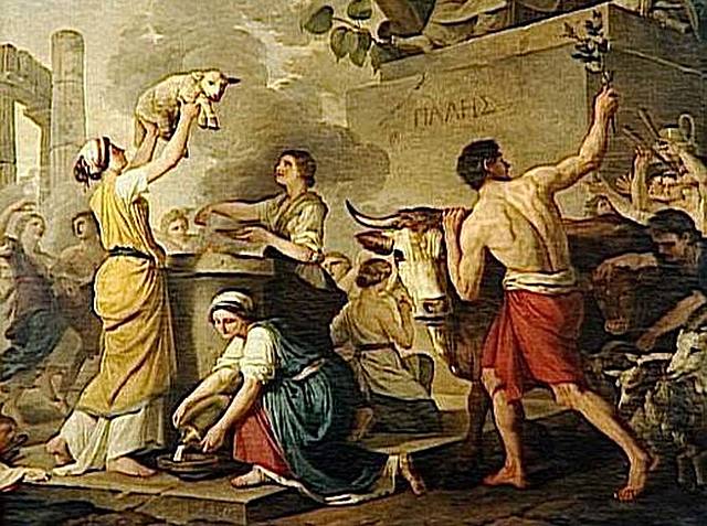 Juliano en pro del restablecimiento de las tradiciones culturales romanas