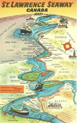St. Lawrence Seaway Completed