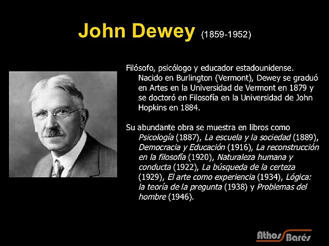 John Dewey (1859-1952)