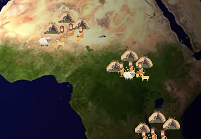 Era neolítica comienza con el descubrimiento de la agricultura y la ganadería, ademas de crearse los primeros poblados