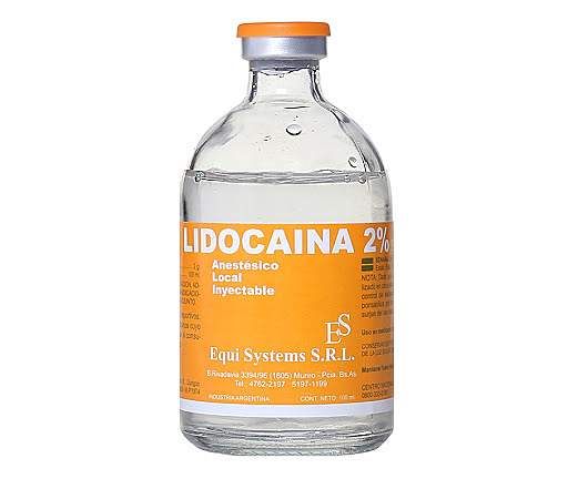 Introducción de la lidocaína