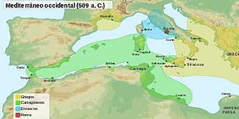 Primer tratado con Cartago