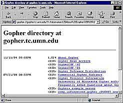 El protocolo Gopher, de Mark P. McCahill
