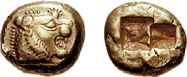 Apareix la moneda (Àsia menor)