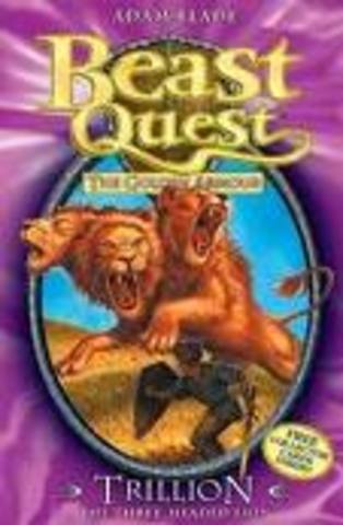 beast quest the golden armour trillon the three headed lion