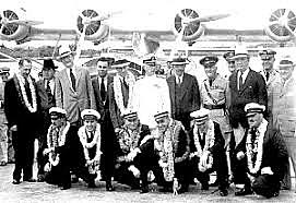 El Clipper realiza el primer vuelo Transpacífico