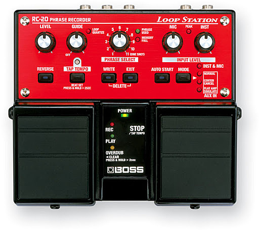 BOSS release the RC-20 Loop Station