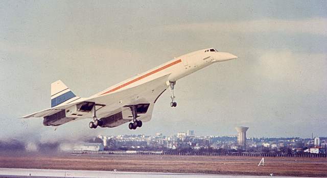 Primer vuelo de Concorde