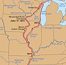 Louis Joliet and Jacques Marquette