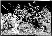 Female Nude in a Landscape