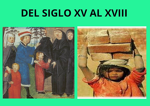 LOS NIÑOS ERAN ENTREGADOS A LA IGLESIA