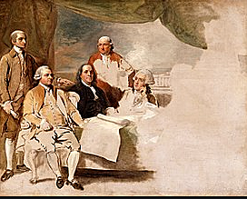 War ends with the Treaty of Paris.