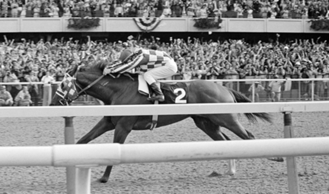 Secretariat wins Triple Crown