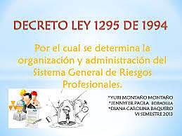 LEY 1295 DE 1994