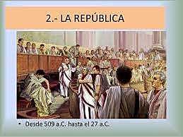 LA REPUBLICA (509ac-27ac)