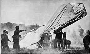 Primera víctima de la aviación