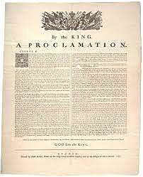 Proclamation of 1763