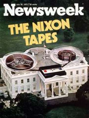 Nixon Refuses to Turn Over Tapes