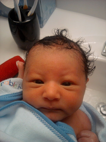 Birth of my first son (biosocial)