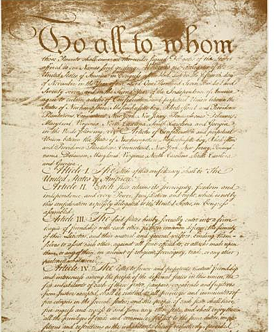 Articles of Confederation