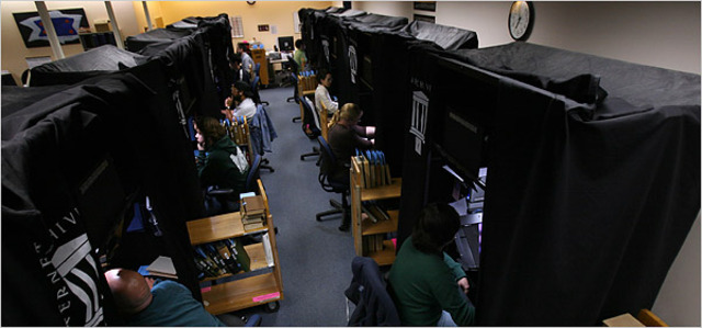 Libraries Shun Deals to Place Books on Web