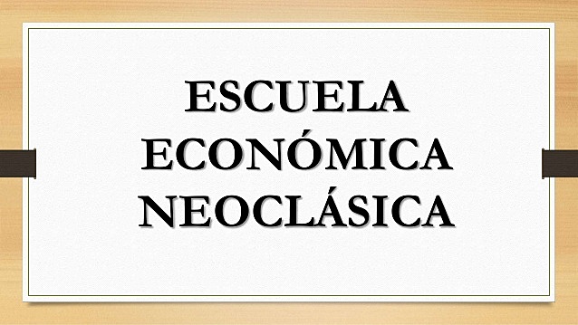 Escuela neoclásica