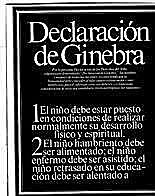 DECLARACIÓN DE GINEBRA